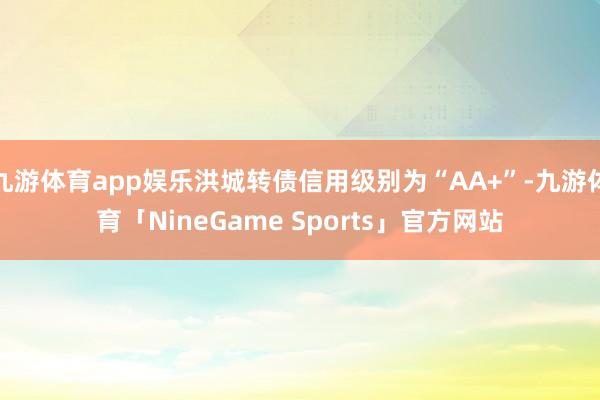 九游体育app娱乐洪城转债信用级别为“AA+”-九游体育「NineGame Sports」官方网站